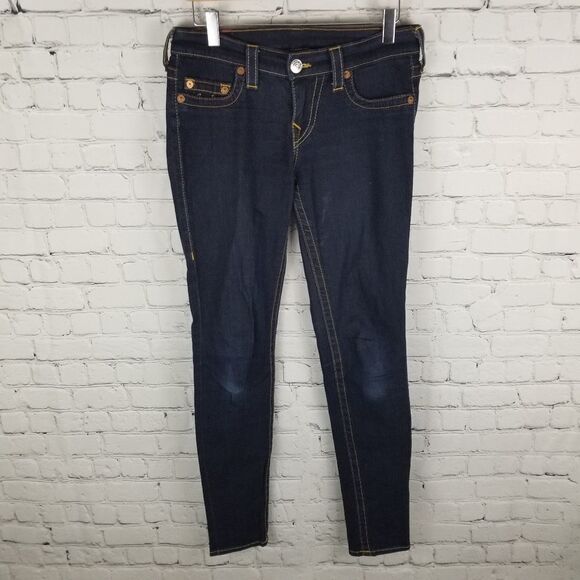 TRUE RELIGION | Casey dark wash skinny jeans - Picture 4 of 9
